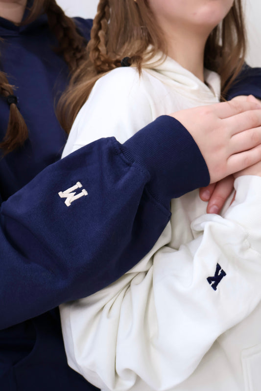 DUO HOODIES + CUSTOM INITIALS - NIGHT