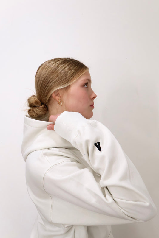 DUO HOODIES + CUSTOM INITIALS - SNOW