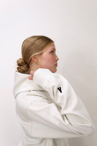 DUO HOODIES + CUSTOM INITIALS - SNOW