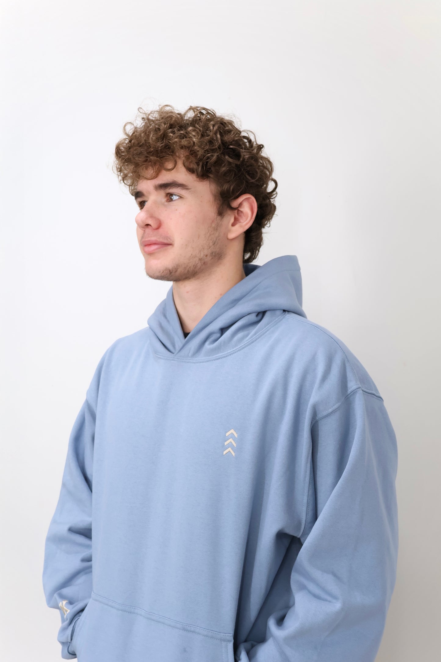 DUO HOODIES + CUSTOM INITIALS - ICE