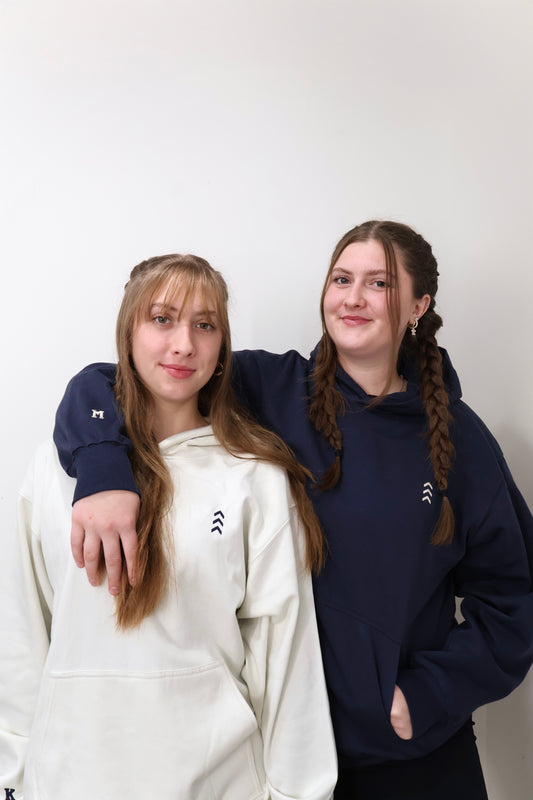 DUO HOODIES + CUSTOM INITIALS - NIGHT