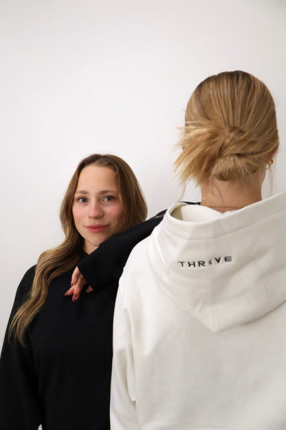 DUO HOODIES + CUSTOM INITIALS - SNOW